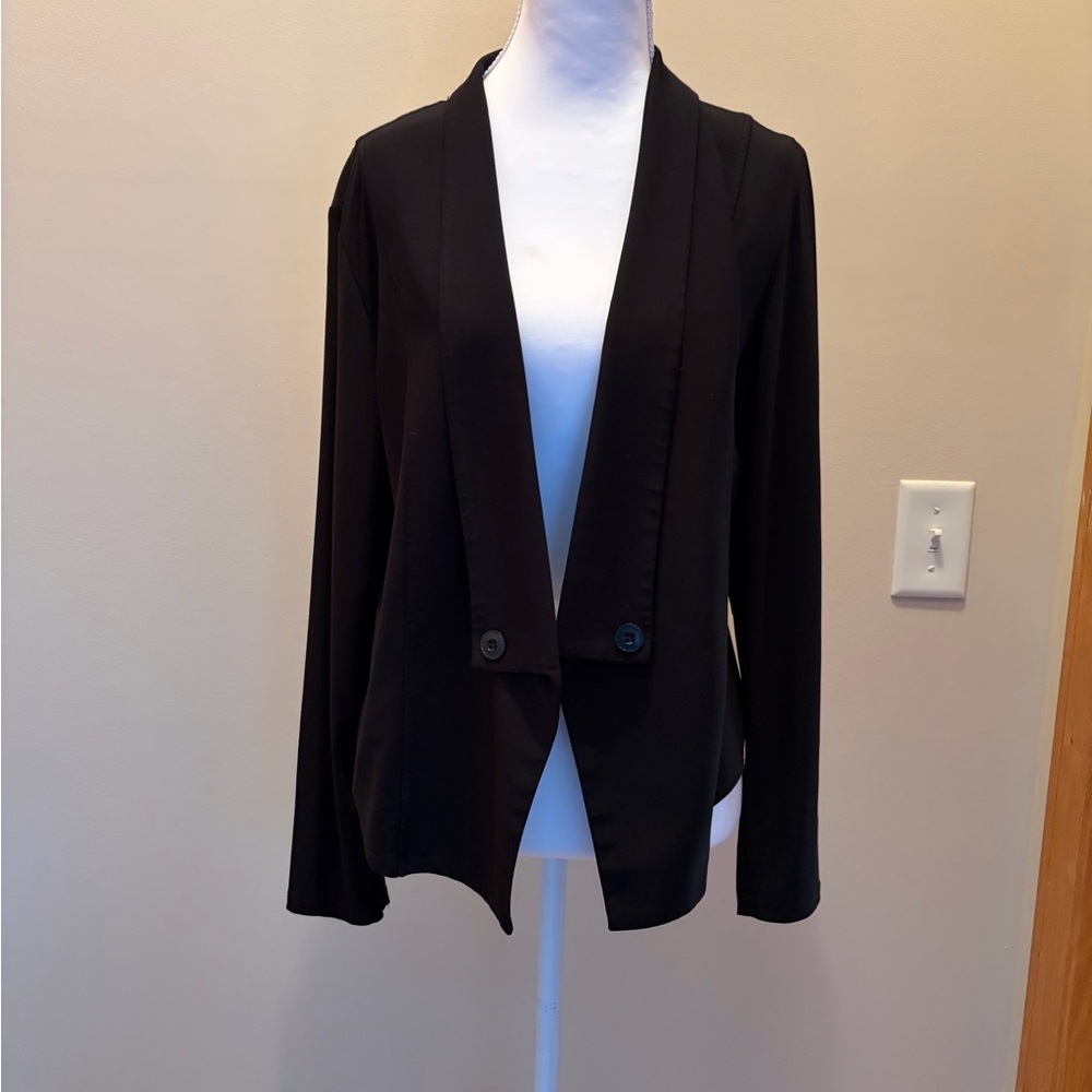 #269 Bali Classic Black Beautiful Short Blazer. Immaculate Condition